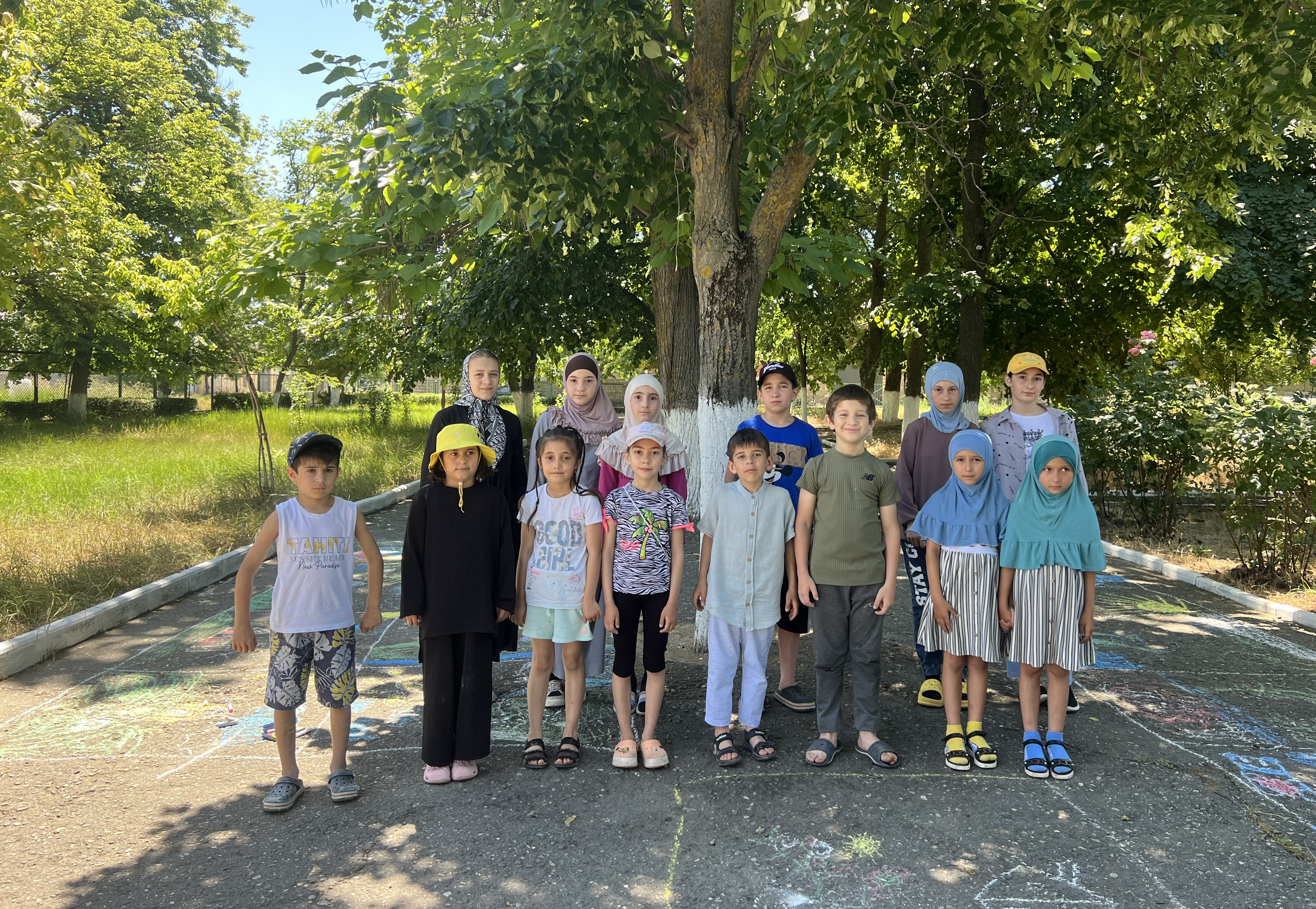 Рисунок на асфальте