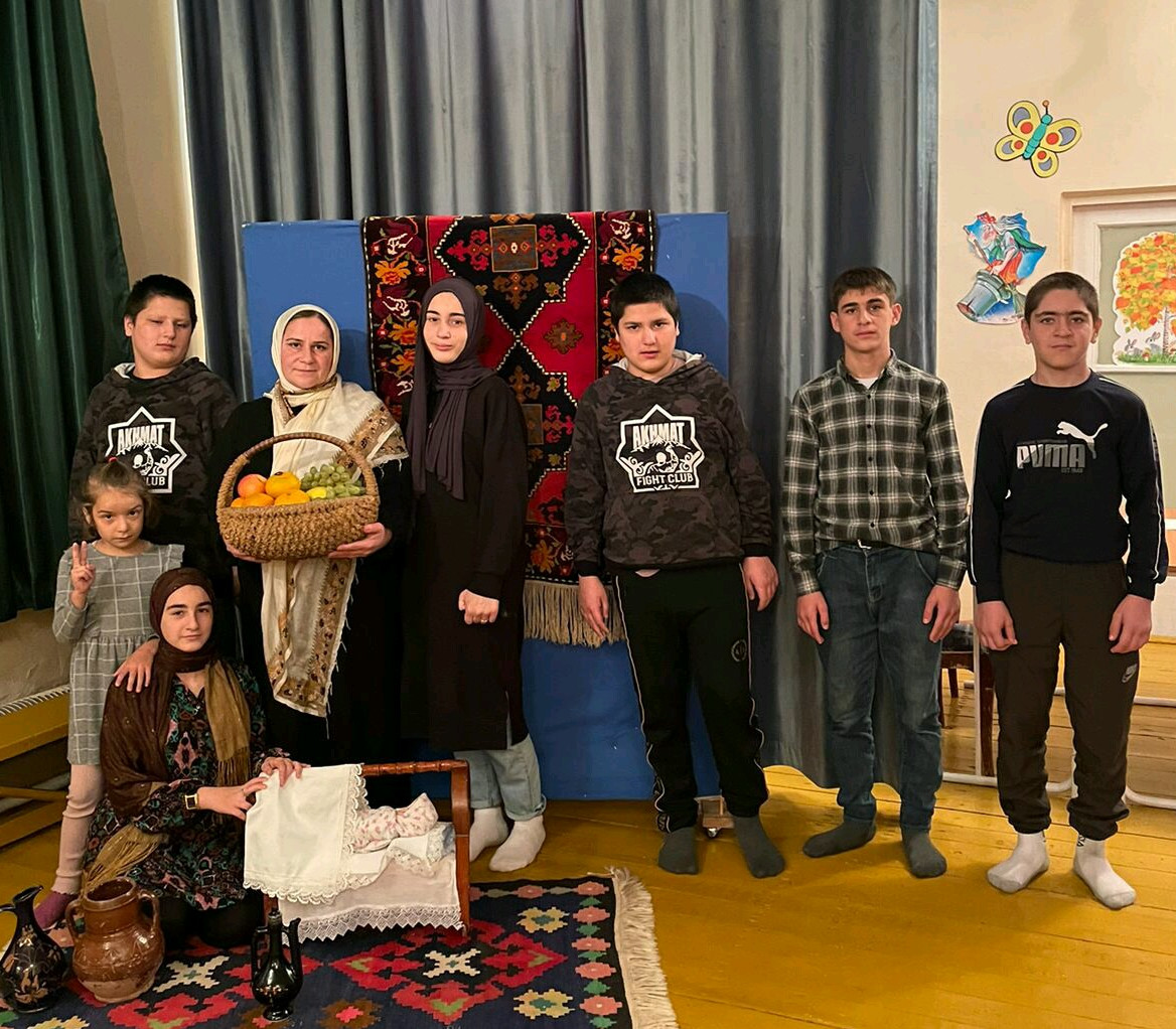 Открытое занятие на тему: "Обычаи и традиции народов Дагестана".