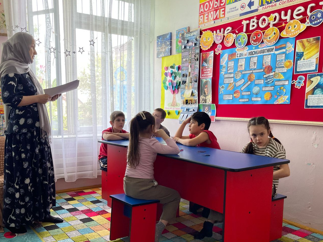 Открытое занятие "Загадочный космос".