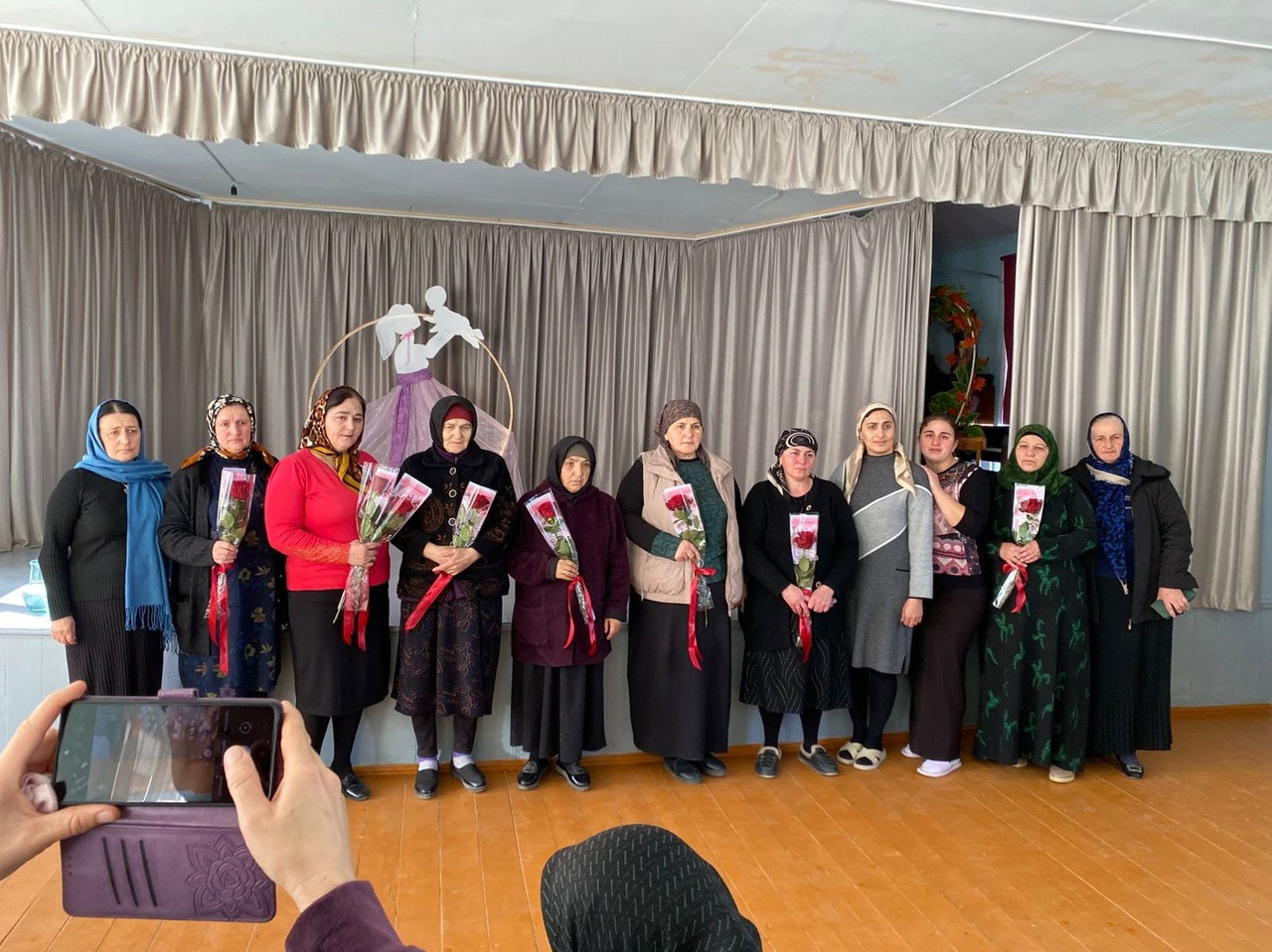 День Матеери в с. Бацада.