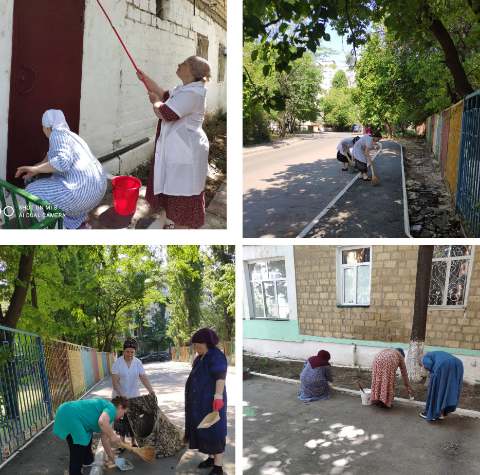 Субботник в Центре