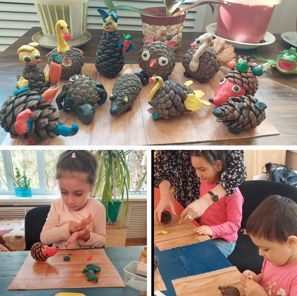 Волшебство из  пластилина.