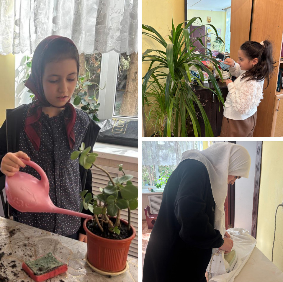 Бытовая адаптация детей