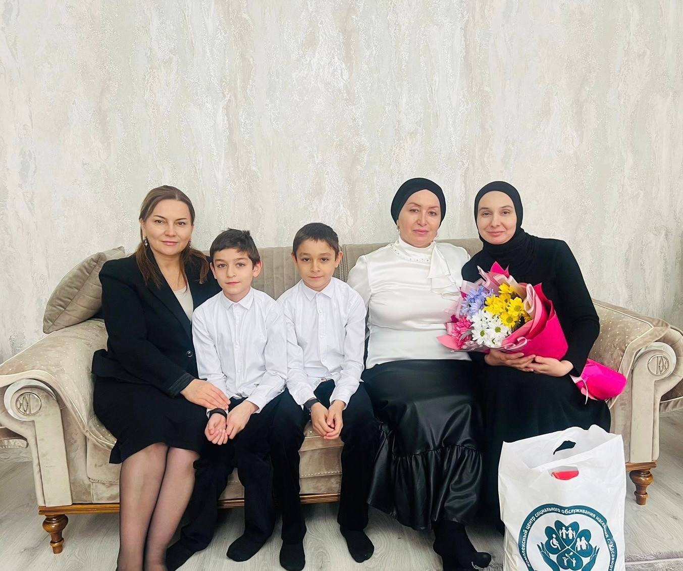 Посещение семей СВО