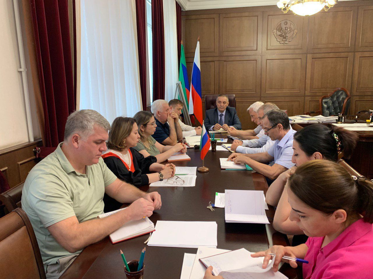 Совещание в МТ РД