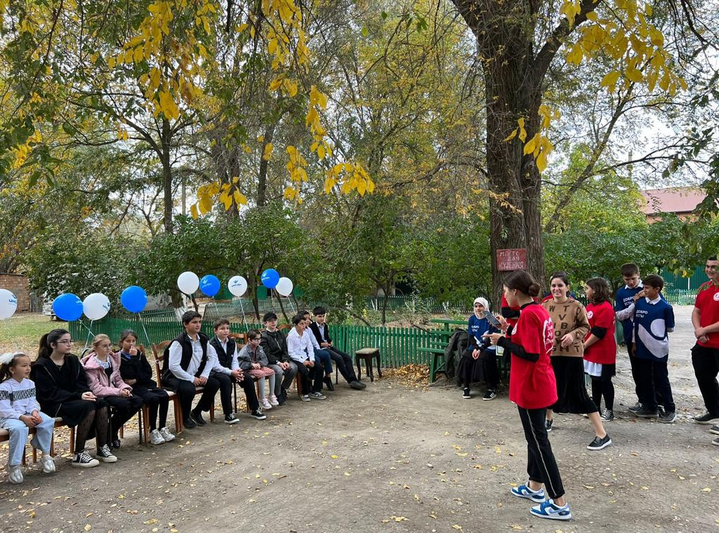 Проведение акции "Подари добро", совместно с благотворительным фондом "Инсан" и Российского движения детей и молодежи «Движение первых».