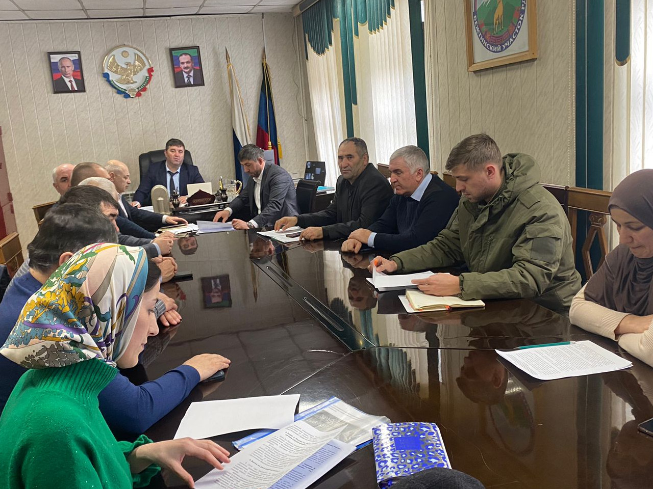 Сегодня состоялось расширенное заседание антитеррористической комиссии муниципалитета.