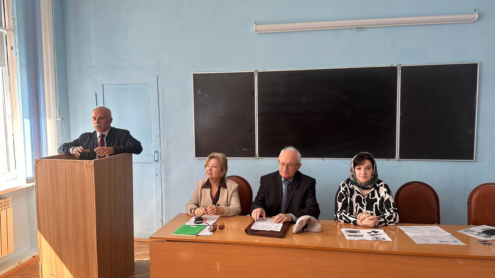 Встреча директора центра занятости с выпускниками Педколледжа имени М.М.Меджидова