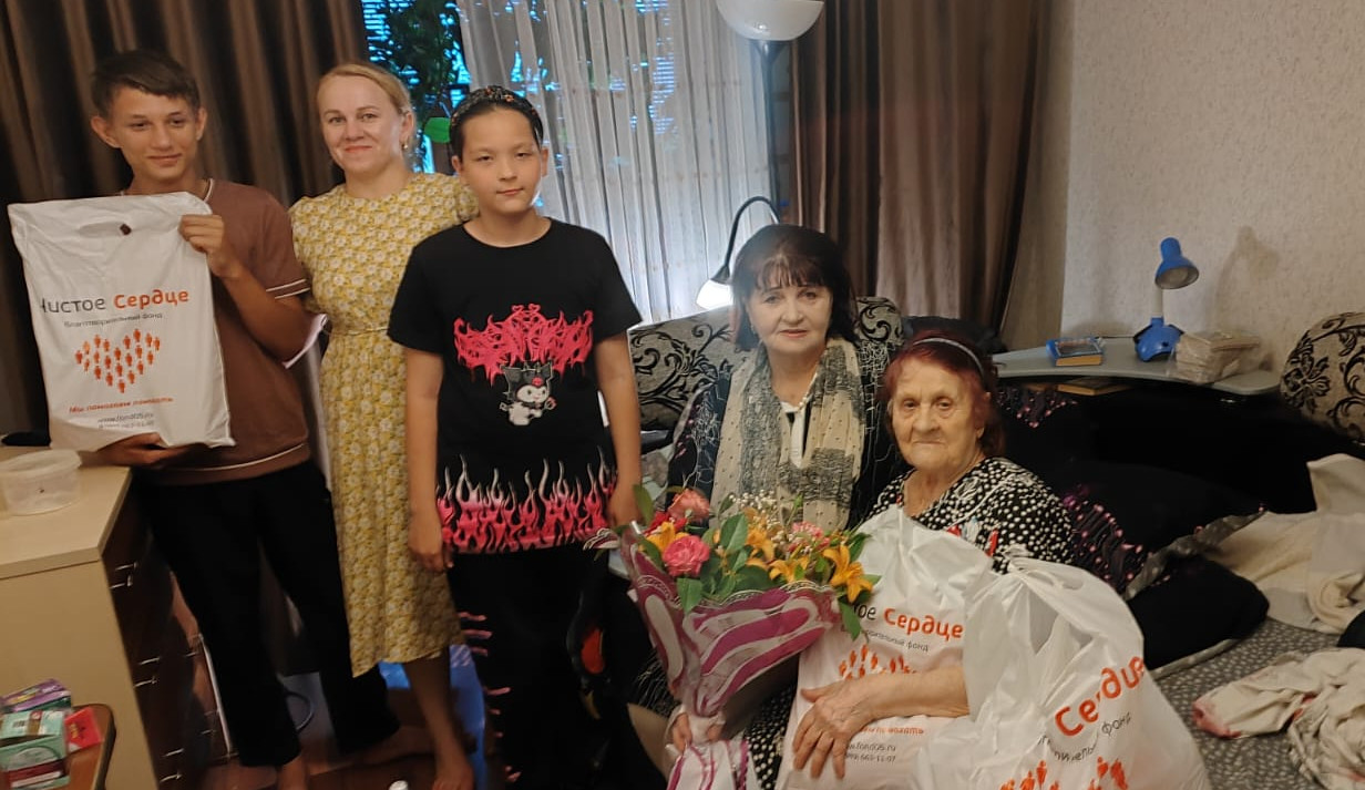 Посещение узницы концлагеря Оникиенко В.А.