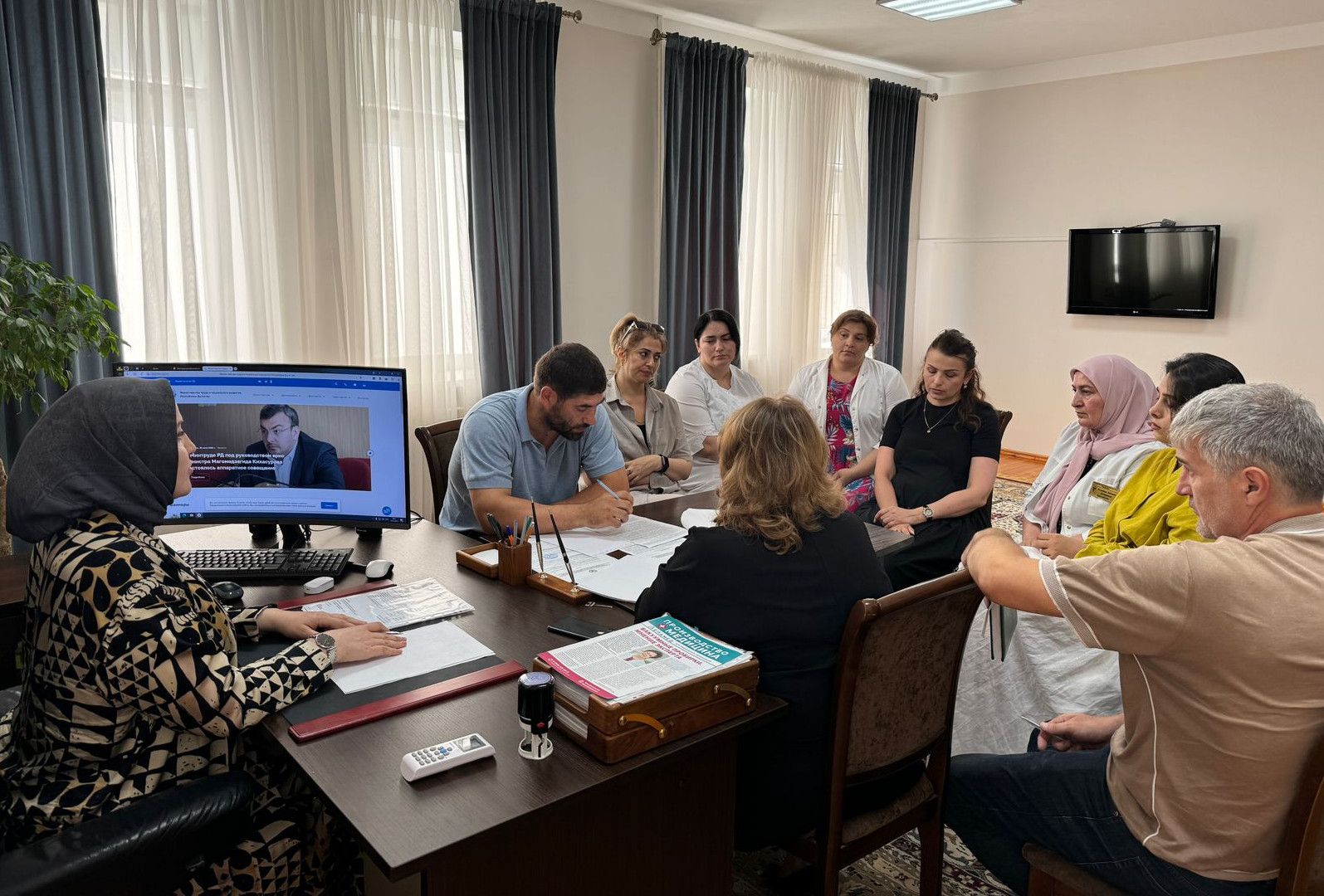 Совещание на тему: «Противодействие коррупции»