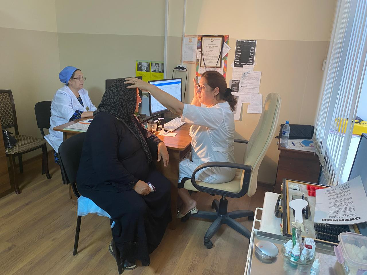 Мобильная бригада центра социального обслуживания в Дербентском районе с начала года обеспечила медосмотром 182 пожилых граждан регионального проекта "Старшее поколение" нацпроекта «Демография»