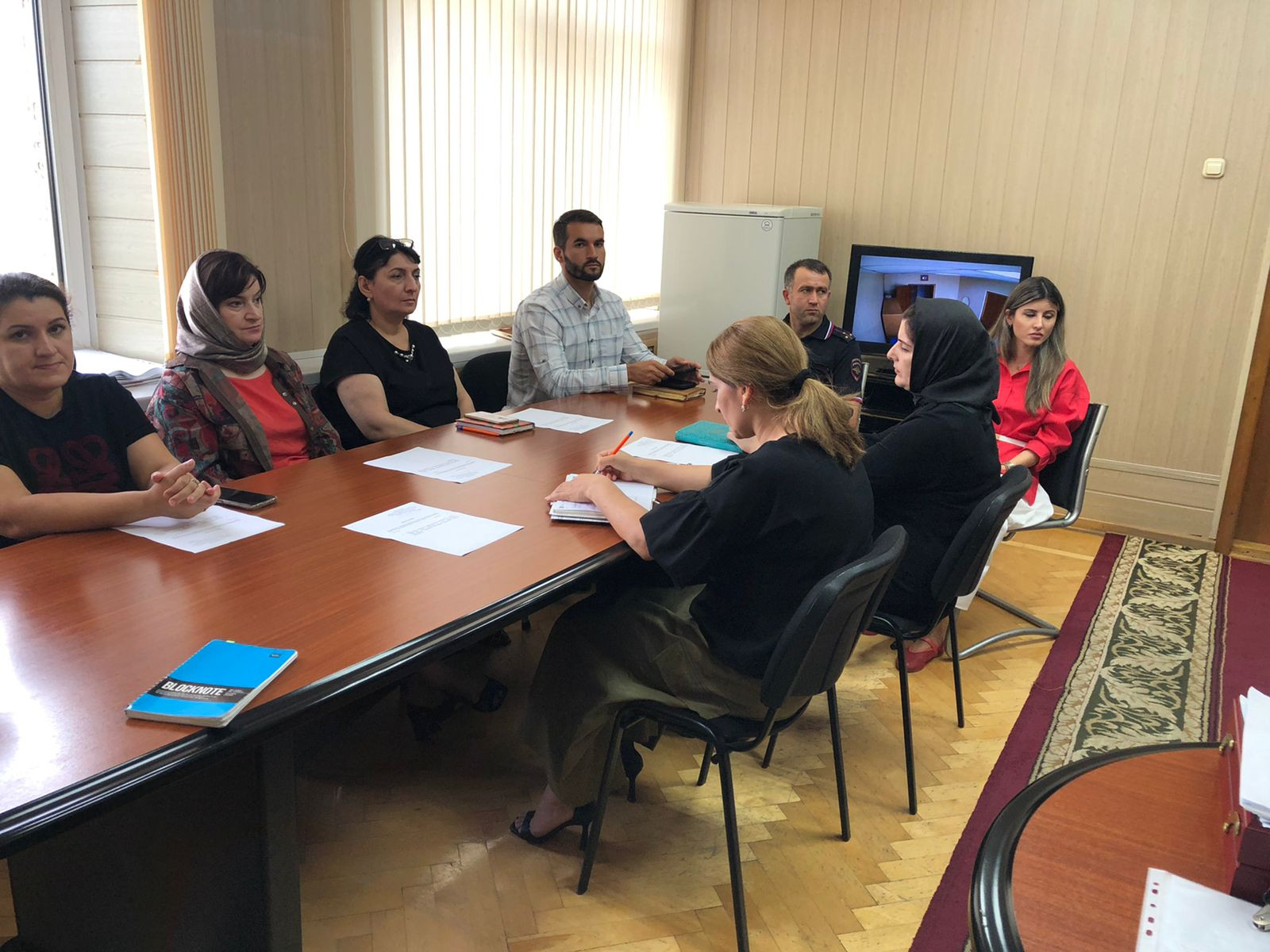 Заседание комиссии по делам несовершеннолетних