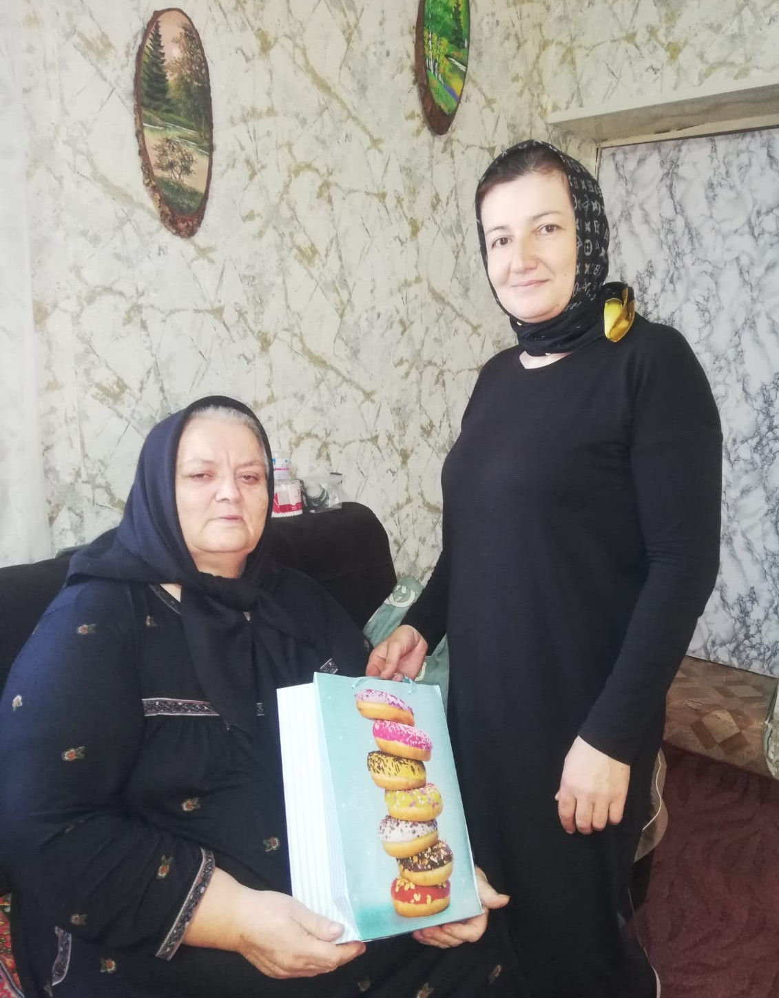 "Спасибо вам за доброту!"