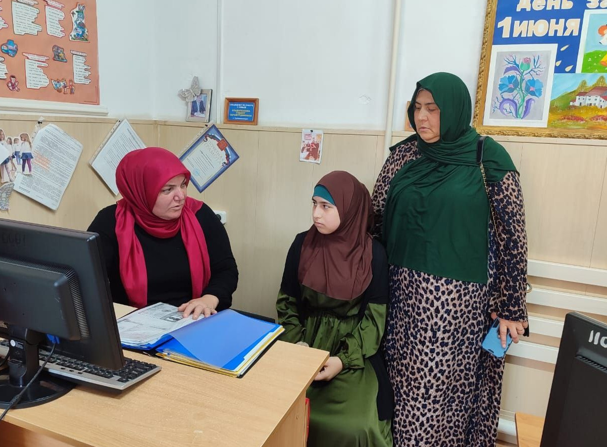 Обращение в центр жительницы с селения Стальское.