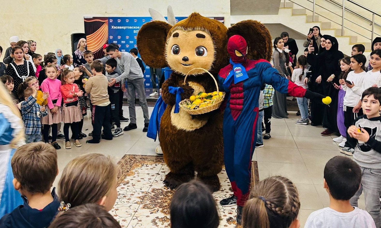 Праздник для детей в честь дня рождения президента РФ