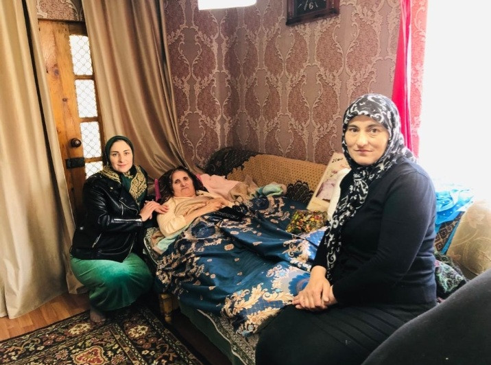 Акция посещение инвалидов на дому “Откроем сердце для добра”