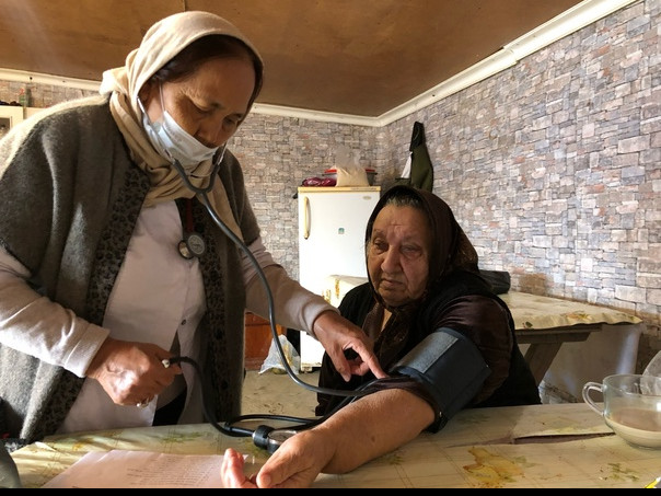 Работа мобильных бригад в рамках проекта "Демография: старшее поколение"