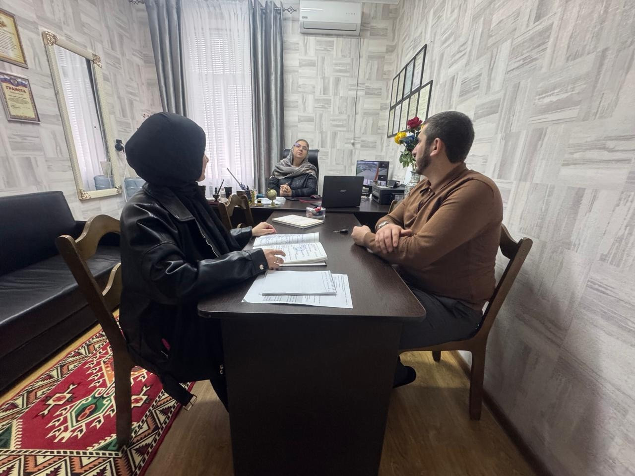 Выезд по организациям Кизилюртовского района, для оценки предоставления вакансий в службу занятости.