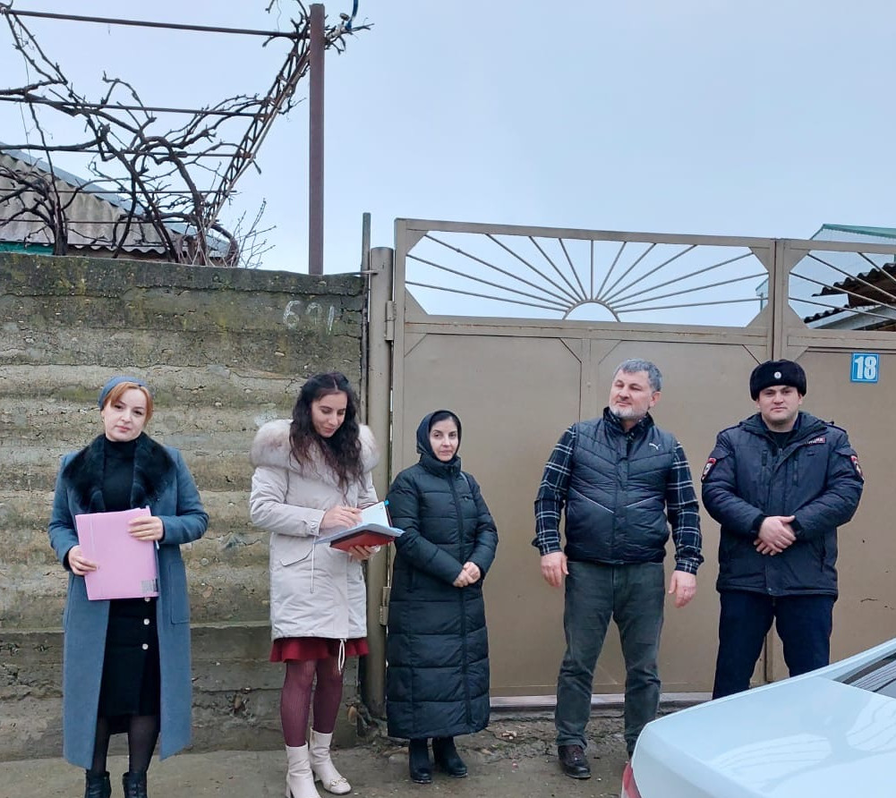 Очередной выезд комиссии по делам несовершеннолетних