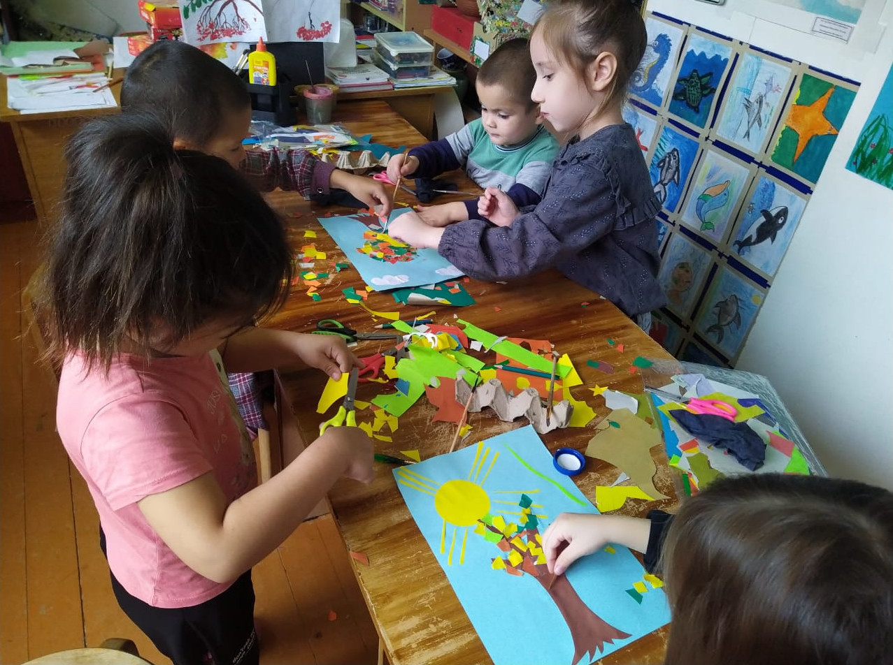 Выставка осенних работ