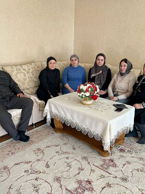 Посещение семей мобилизованных граждан в с. Корода, Гуниб и Салта.