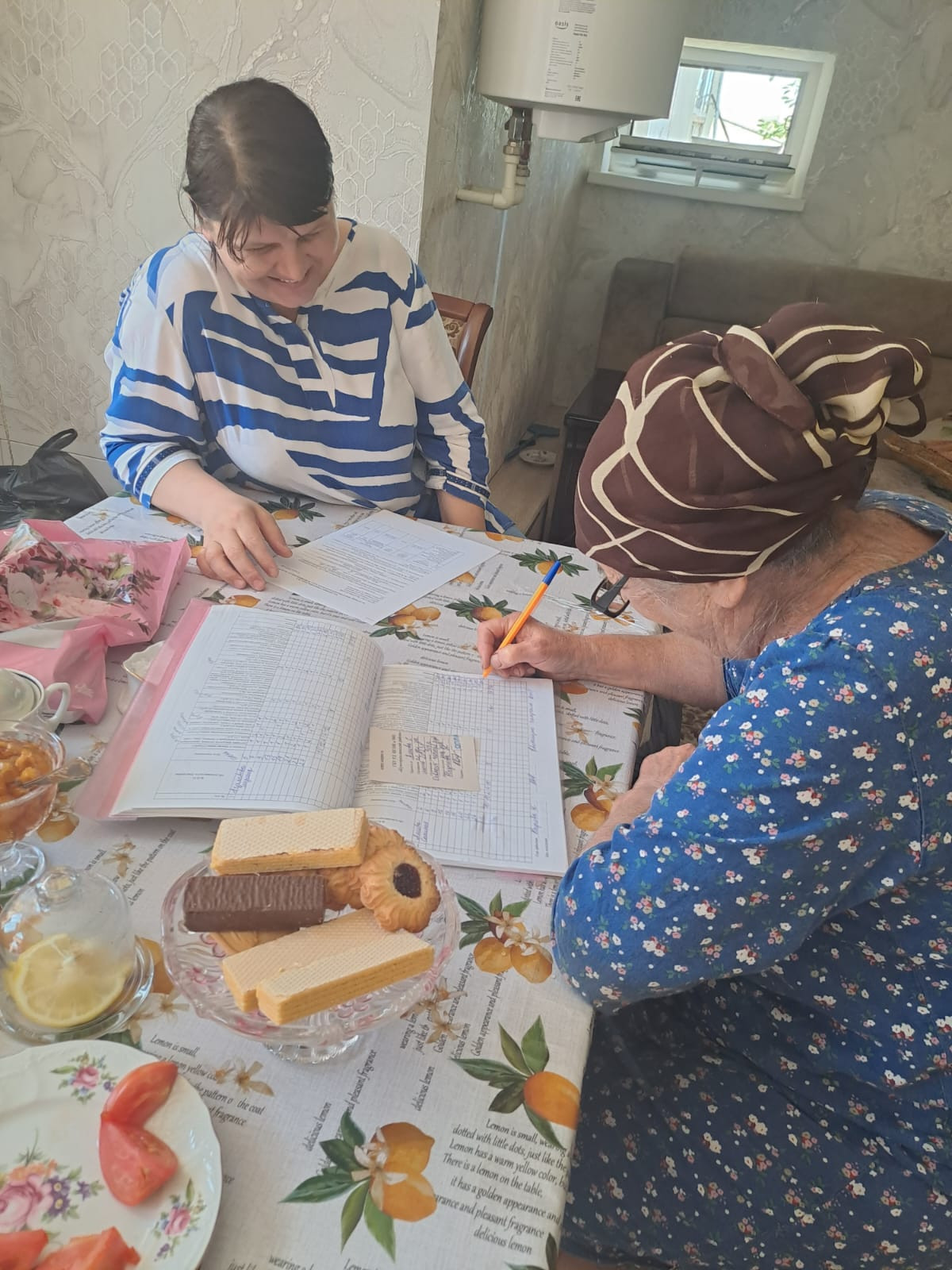 Трудовые будни социальных работников