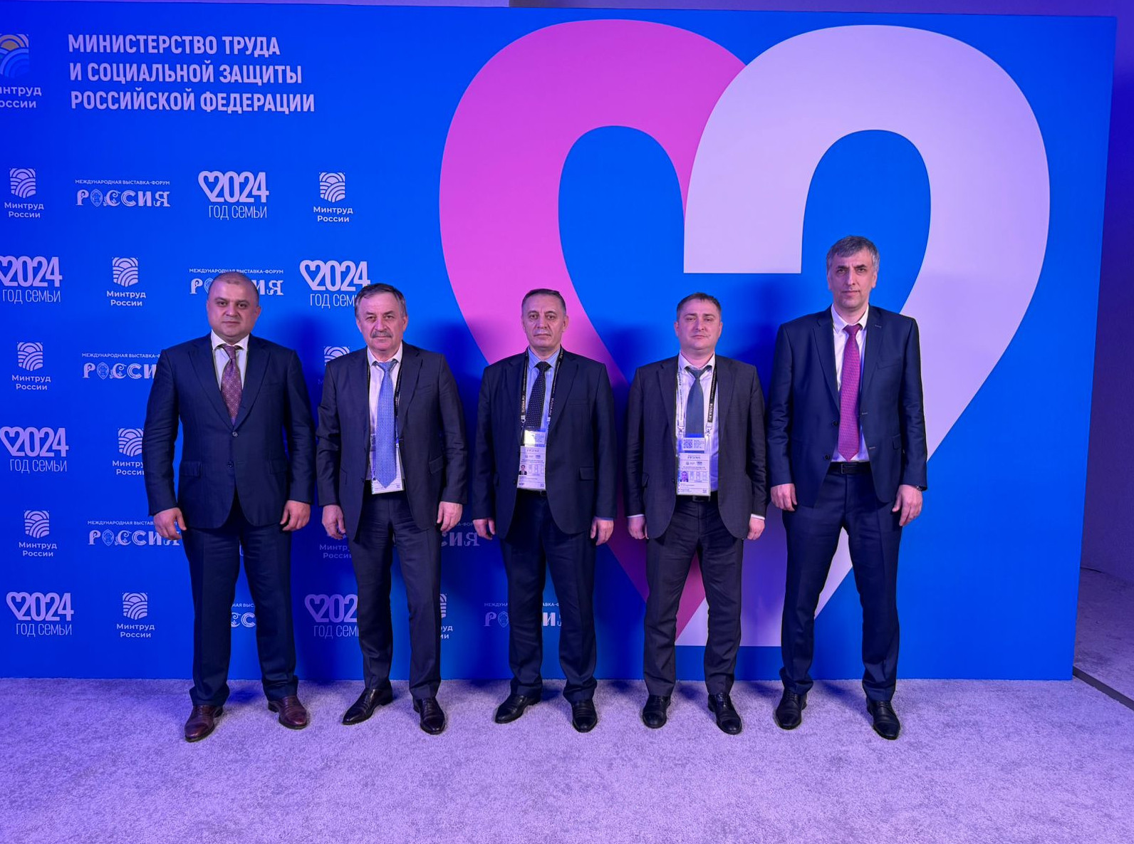 Делегация от Дагестана во главе с вице-премьером Абдурахманом Махмудовым приняла участие в расширенном  заседании коллегии Минтруда России