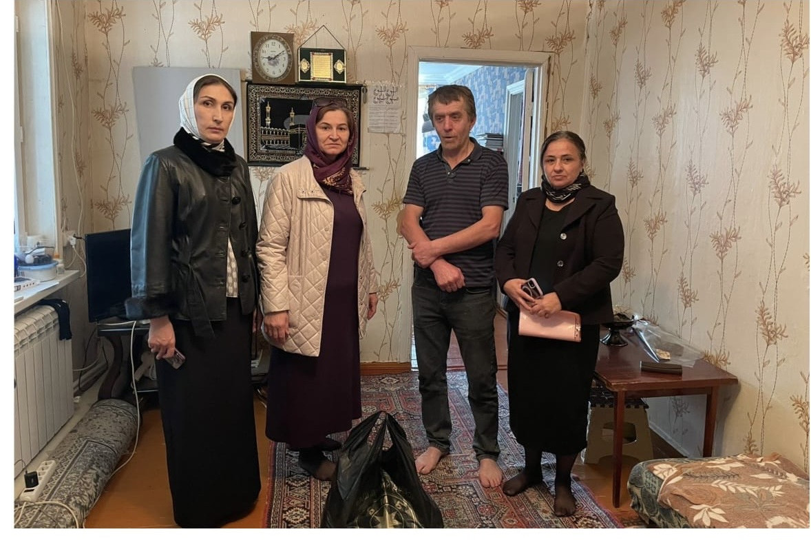 Поздравления на дому семей участников СВО.