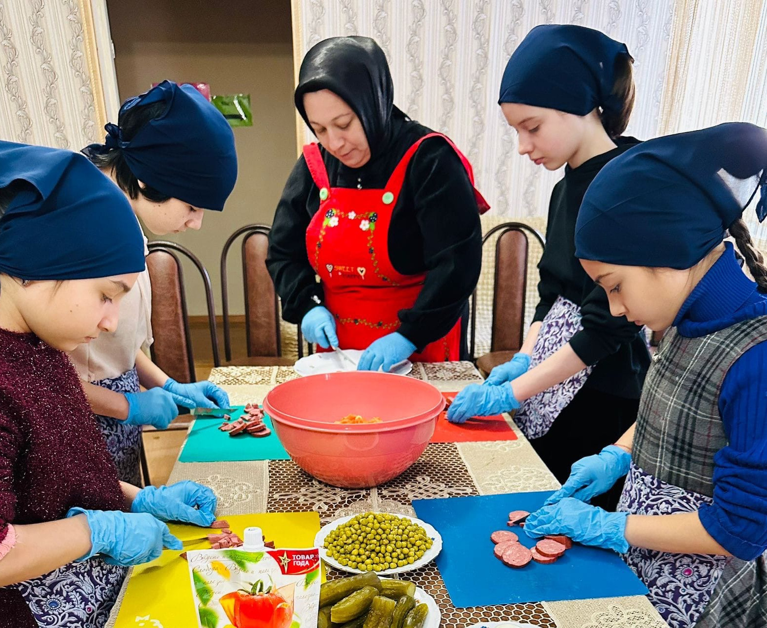 Кулинарный мастер-класс для подопечных детей