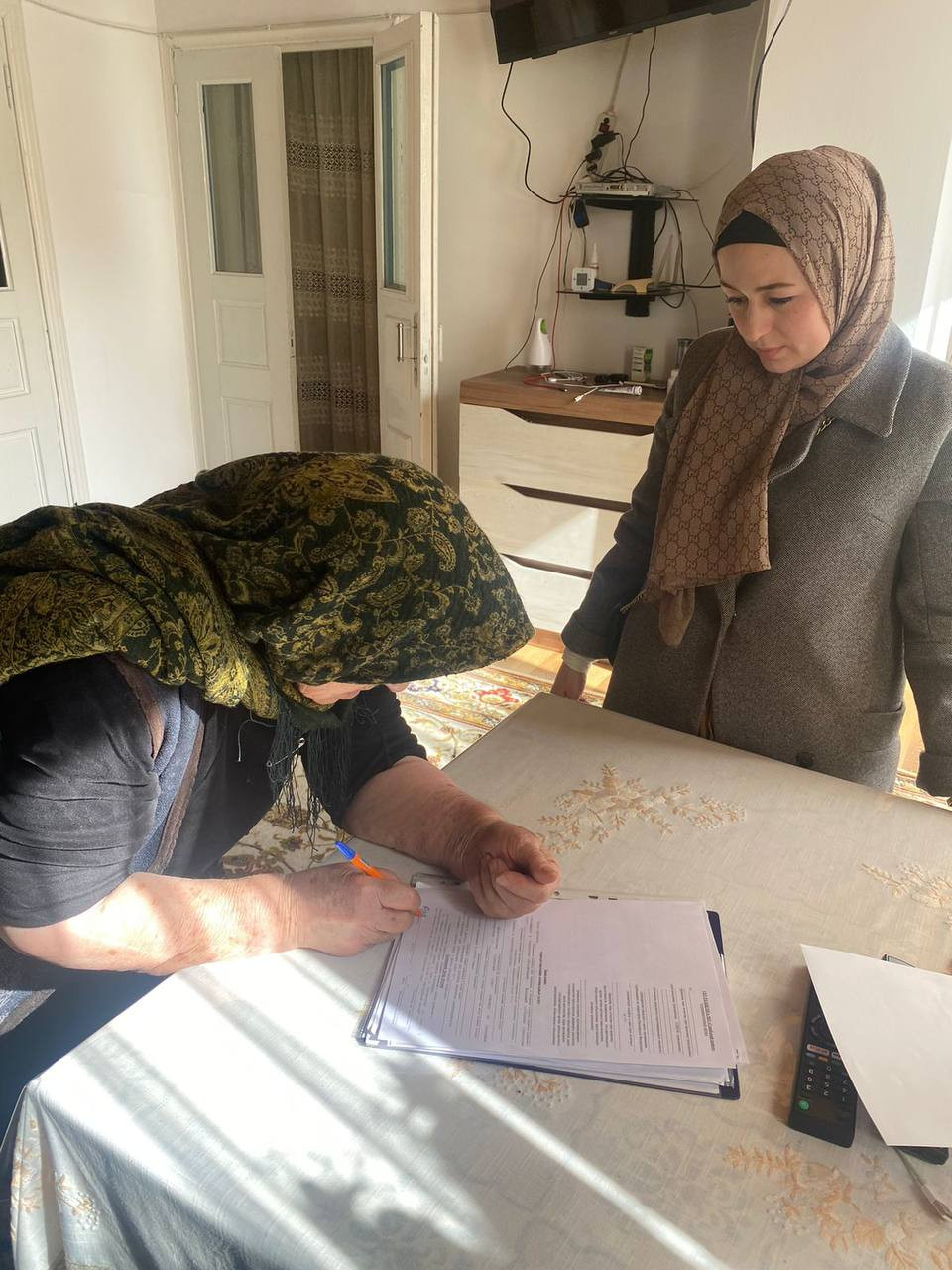 Выезд в с. Согратль.