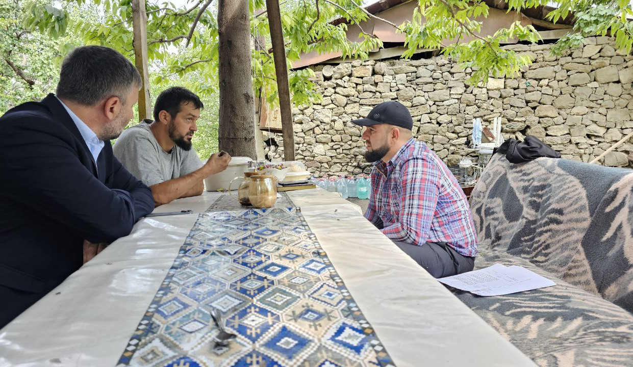 Выезд в селение Ашильта целью информирования  безработных граждан о социальных льготах и гарантиях для поступления на военную службу по контракту.