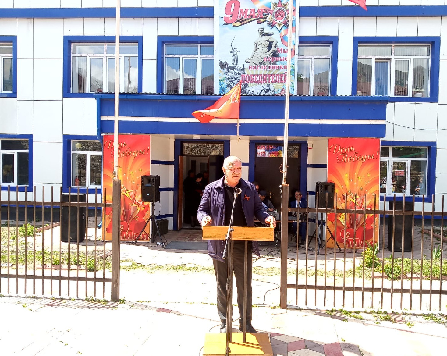 День Победы отметили в Курахском районе