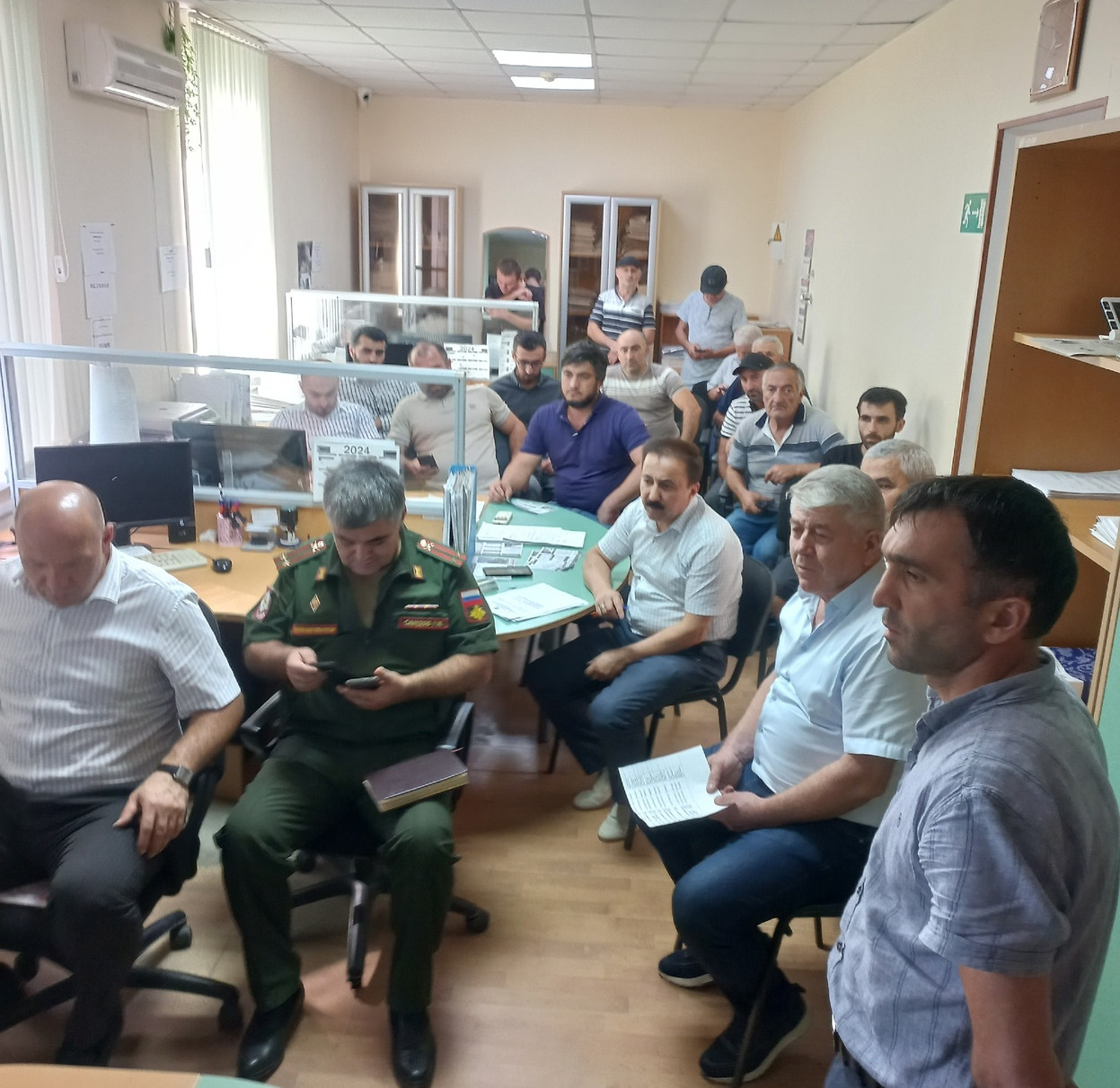 День открытых дверей по вопросу информирования безработных граждан и граждан ищущих работу по вопросу заключения контрактов на военную службу.