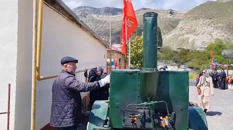 В День Победы  ГКУ РД УСЗН Гумбетовского района  провели акцию «Солдатская каша»