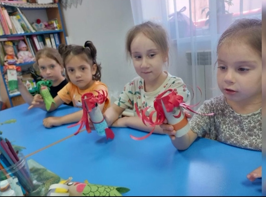 Кружок "Почемучка" создание образа Русалки