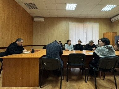 Совещание в ГКУ РД ЦЗН в МО "город Дербент" с работниками центра