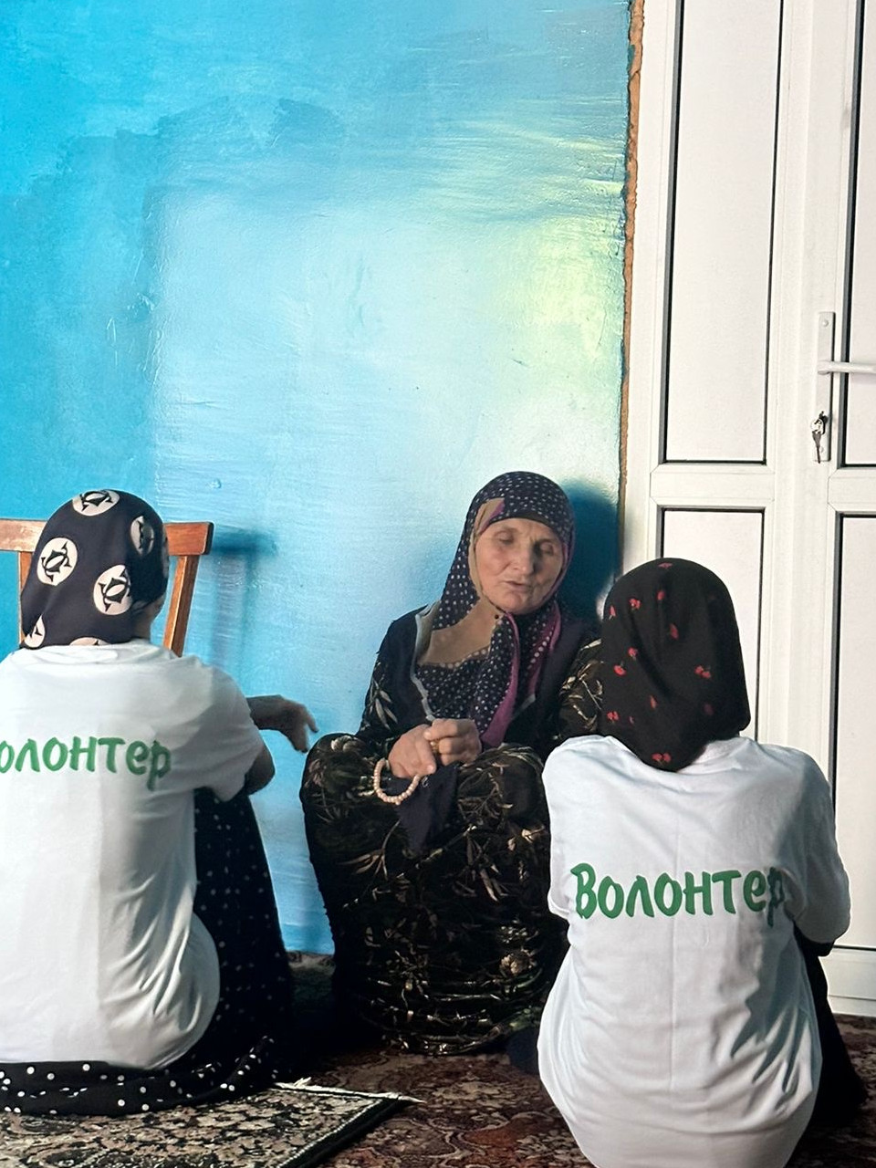 Социальный работник социального обслуживания на дому отделения №2 Самрат Цараинова