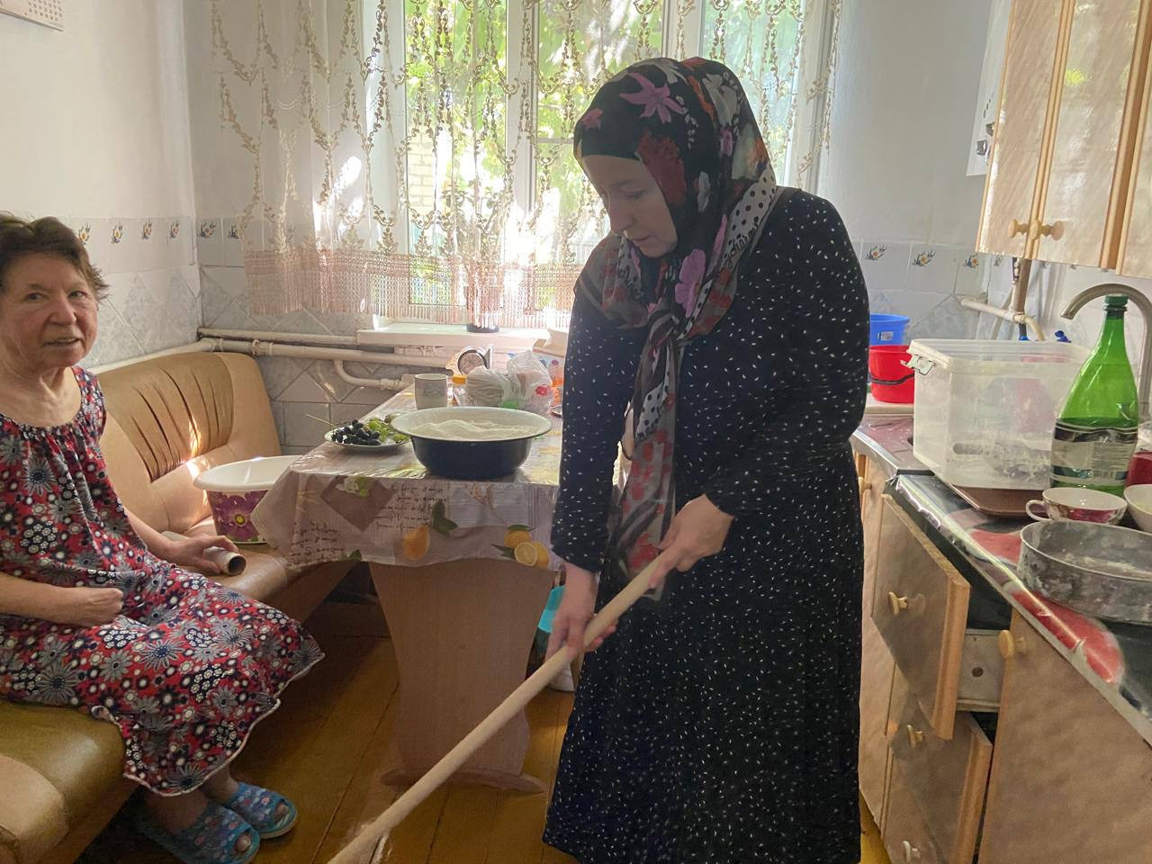 Будни социальных работников.