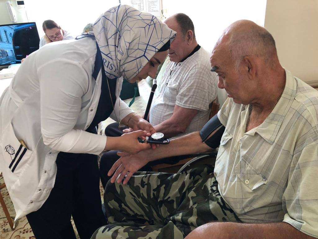 В отделении временного пребывания граждан пожилого возраста и инвалидов, прошла профилактическая вакцинация «гриппол».