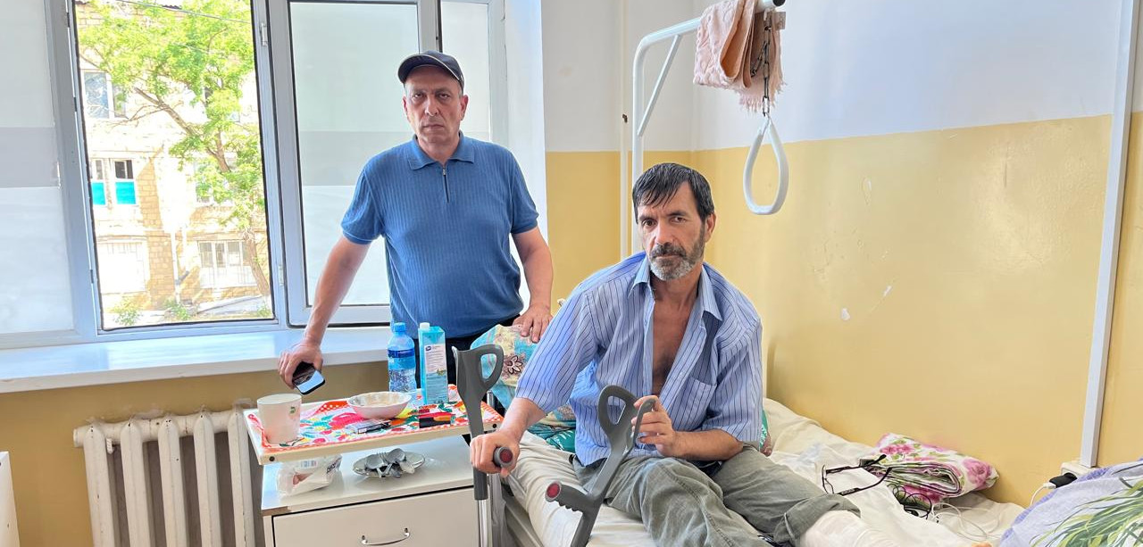 В Дербентской Центральной больнице при содействии Комплексного центра военнослужащему, вернувшемуся из зоны СВО, проведена экстренная операция