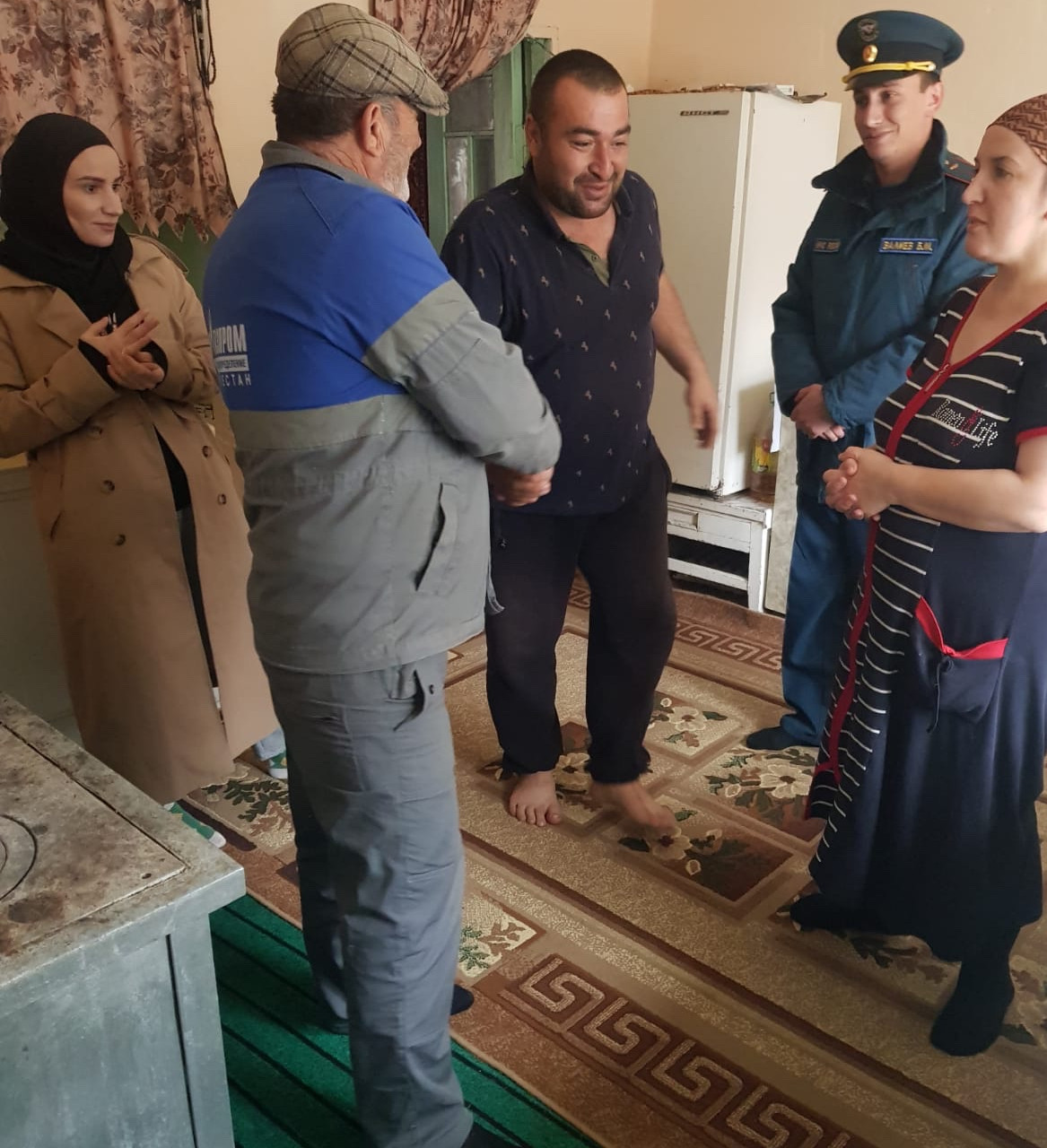 Работники ГБУ РД КЦСОН в МО «Ботлихский район