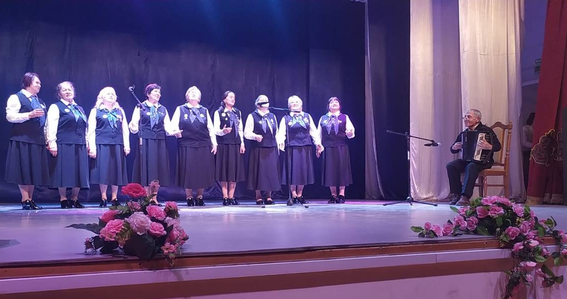 Отчётный концерт вокальной группы "Вдохновение".