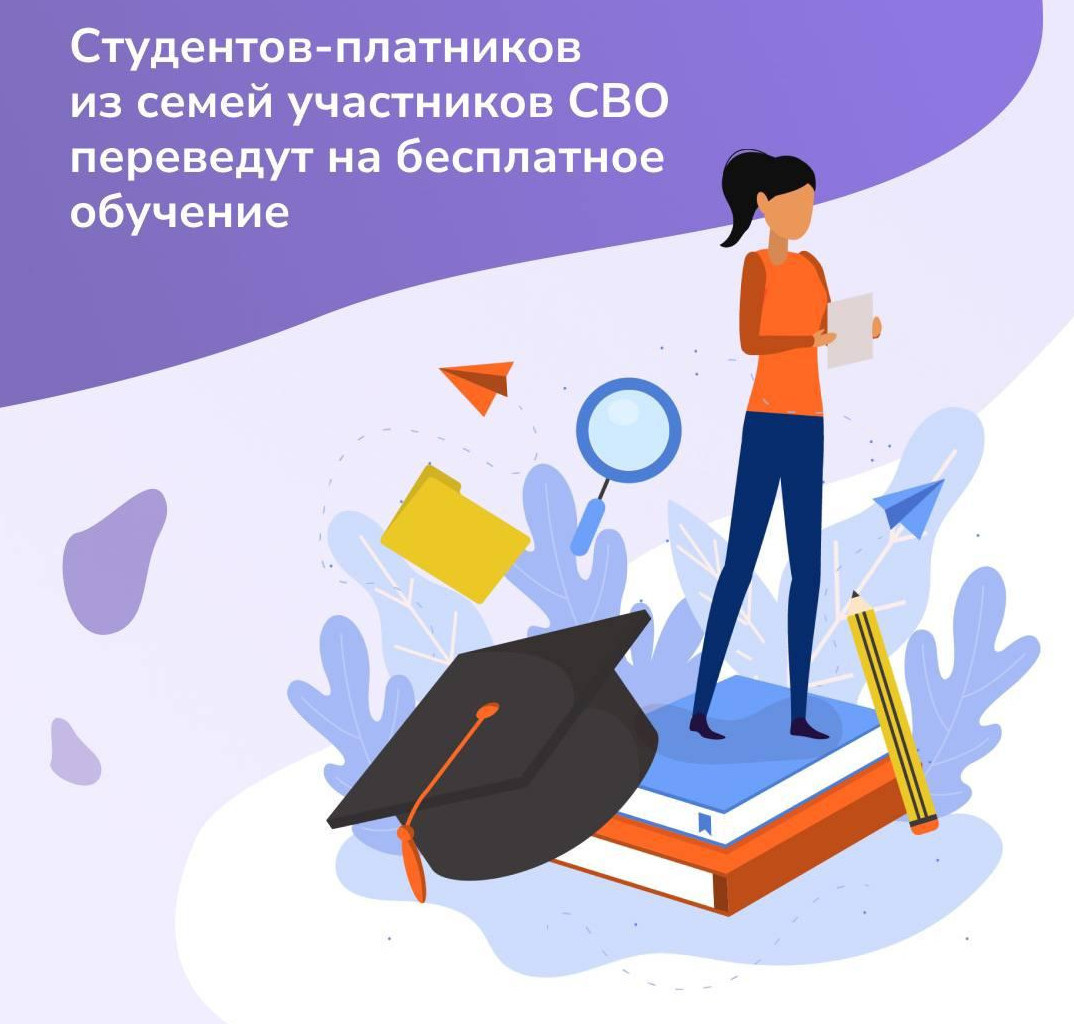 Студентов-платников из семей участников СВО переведут в Дагестане на бесплатное обучение