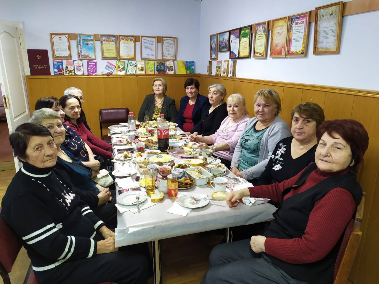 В Совете ветеранов отметили Старый Новый год!
