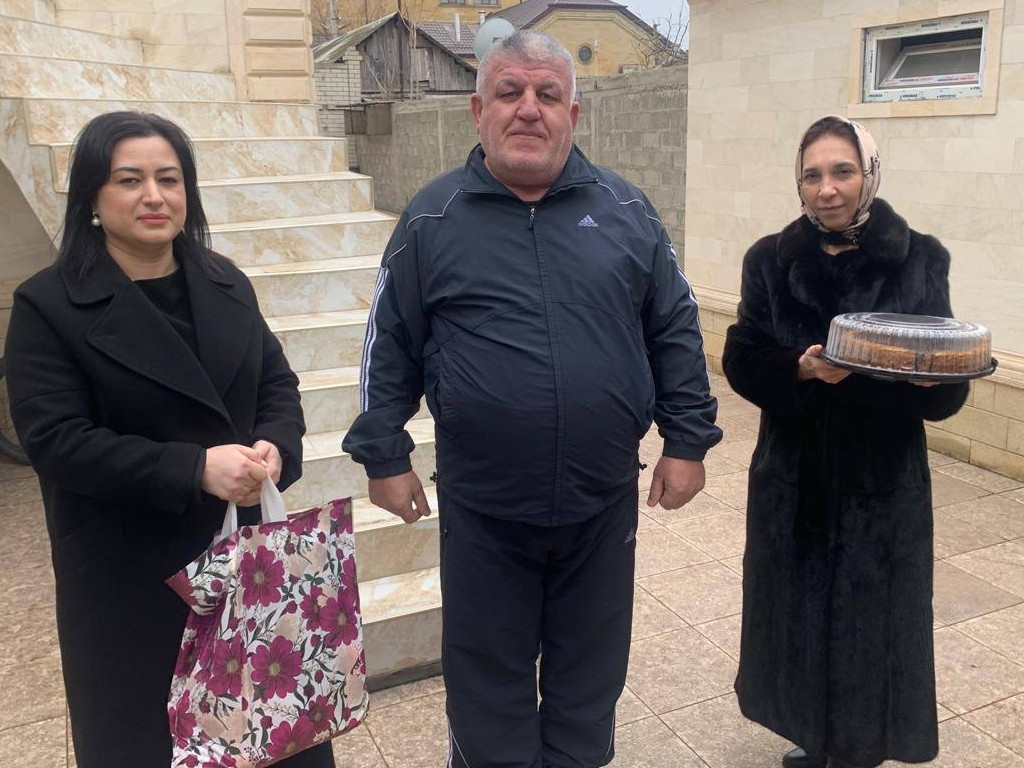 Посещение семей участников Афганских событий.