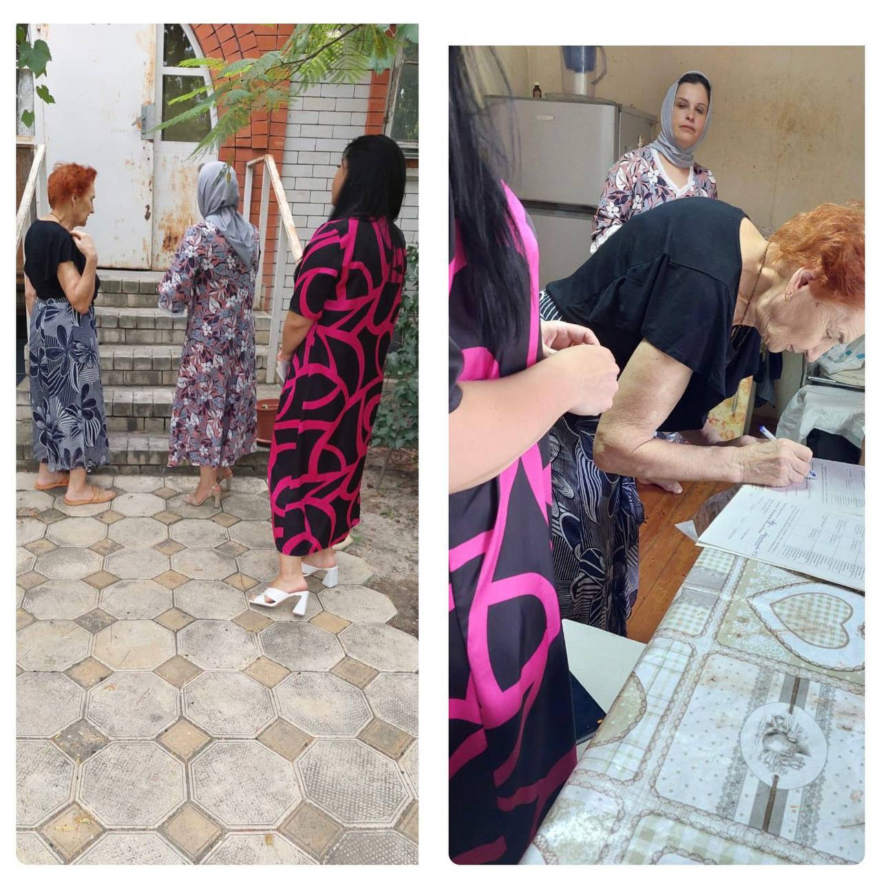 Выезд специалистов ГБУ РД КЦСОН в МО «города Кизляр» на дом и оказание срочной социально психологической и социально правовой помощи.