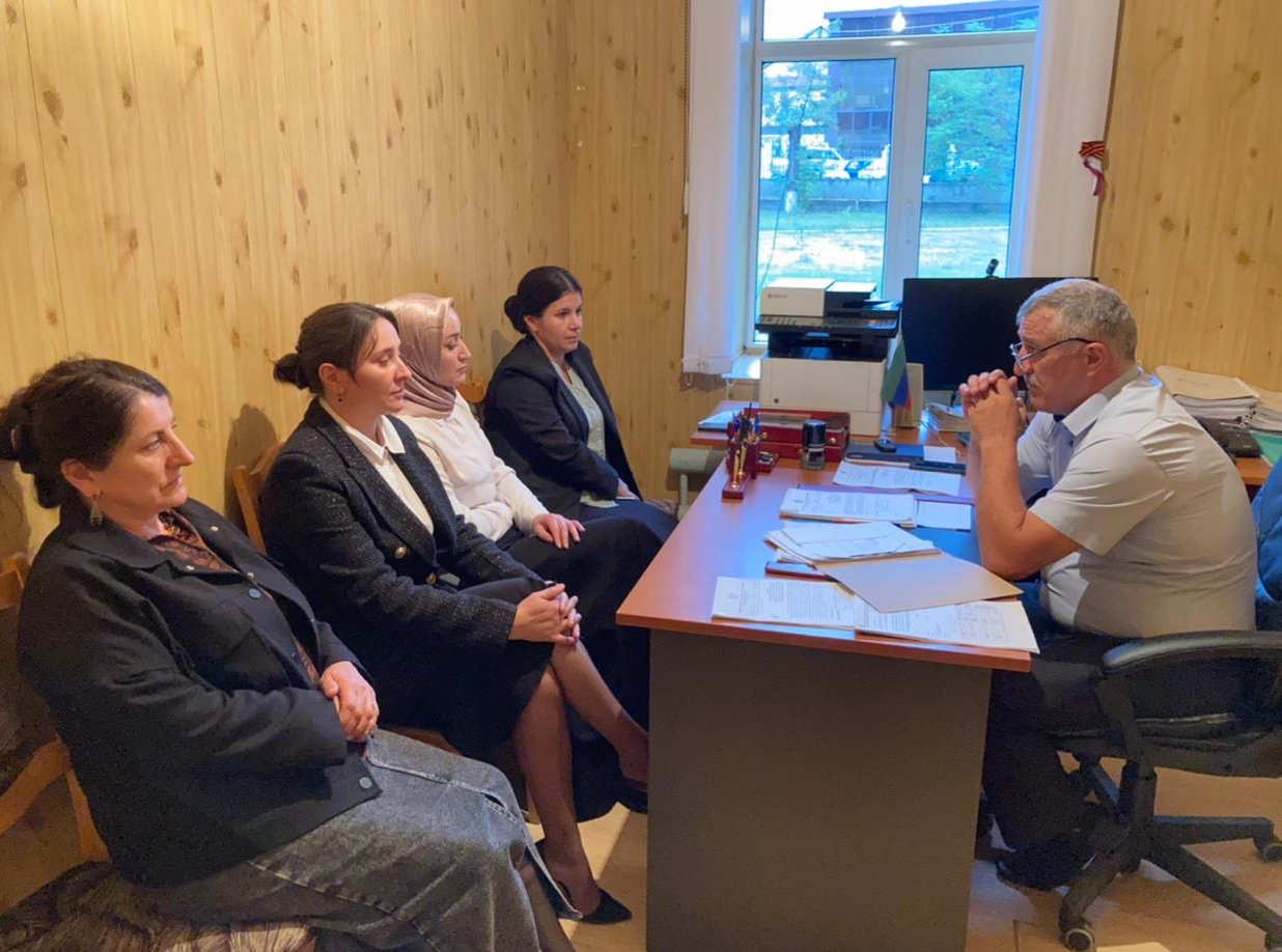 Совещание с работниками МФЦ района