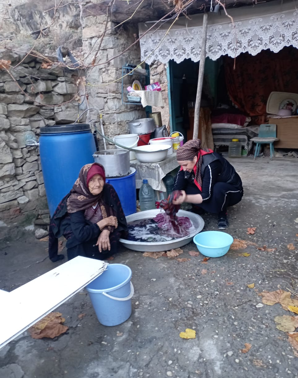 Соц.работники оказывают социальные услуги своим подопечным.