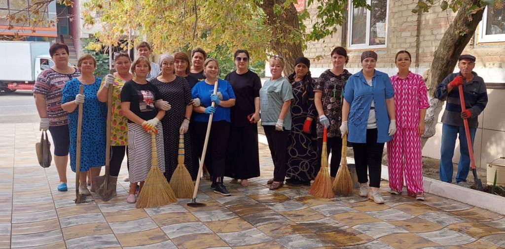 Общегородской субботник.
