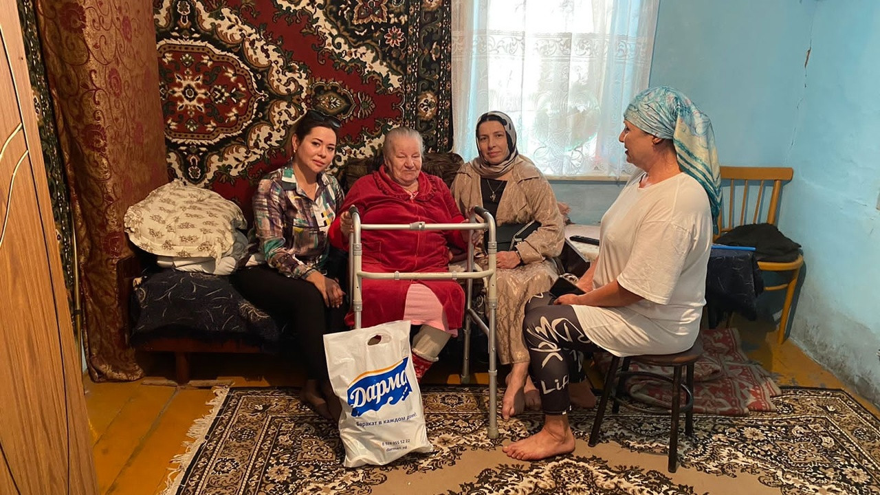 Около 15 малоимущих семей обеспечили продовольственными наборами